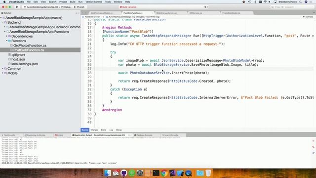 Azure Blob Storage for Mobile | The Xamarin Show смотреть онлайн