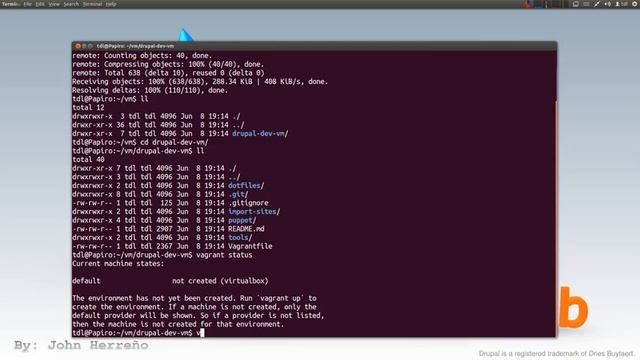 Drupal dev VM - 02 - Installation смотреть онлайн