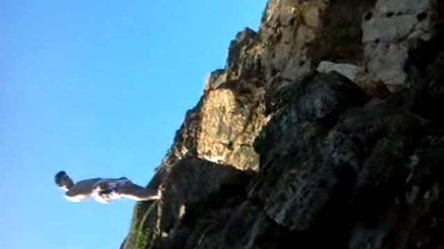 Cliff Diving Morocco-cabo negro The famous white rock (hajra bayta) смотреть онлайн