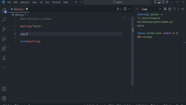 python string len function | python string functions смотреть онлайн