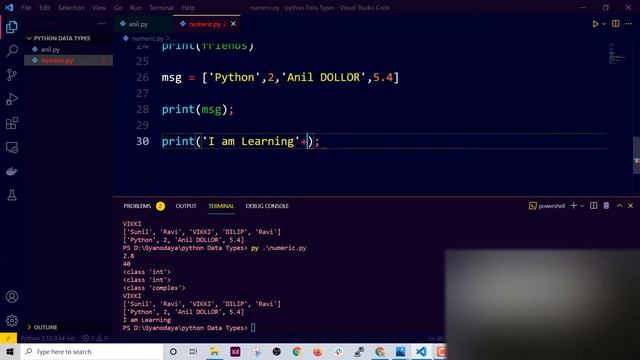 Python #6 - Data Types In Number смотреть онлайн