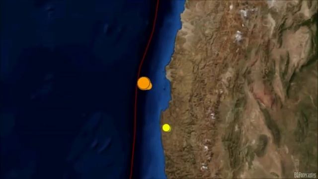 M 6.9 EARTHQUAKE - OFFSHORE COQUIMBO, CHILE - Nov 11, 2015 смотреть онлайн