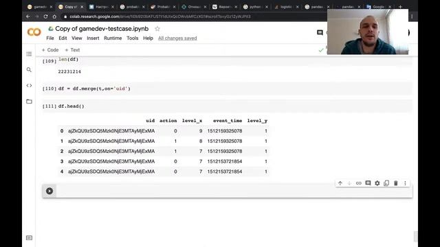 Тестовое по аналитике от геймдева (python + Pandas) часть 2 | Ща порешаем! #22