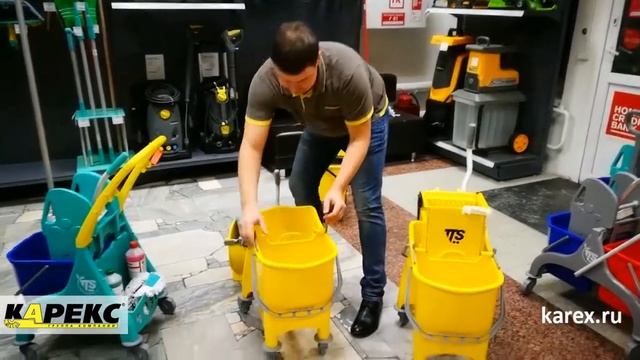 Уборочные тележки TTS