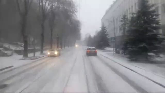 Учбова їзда на трамваї 1031 по3,9 маршрутах Львова смотреть онлайн