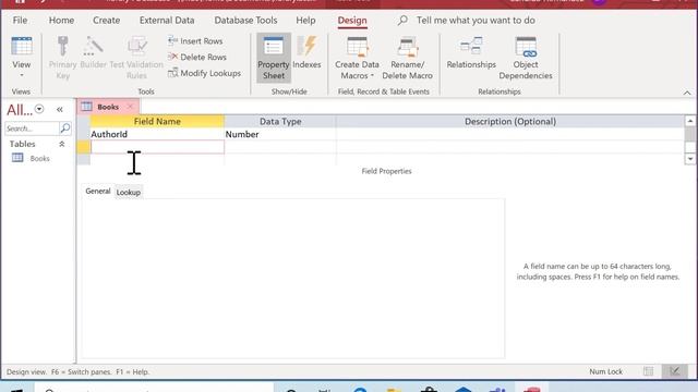 Microsoft Access Simple Book Library Database 1/4 смотреть онлайн