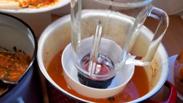 Кимчи, неострая пекинская капуста Ukrainian Style Kimchi. Вид готового блюда. Как правильно хранит смотреть онлайн