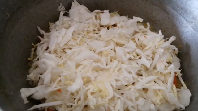 Греча с капустой и куриной грудкой. ПП смотреть онлайн