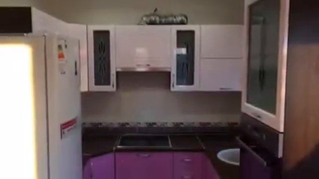 Кухня с фасадами МДФ ПВХ глянец смотреть онлайн