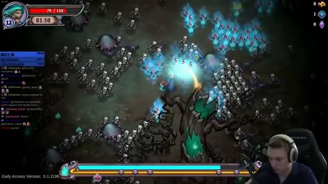 Третья локация - Туманный Лес и супер слабый босс голем. | Spirit Hunters: Infinite Horde #4 смотреть онлайн