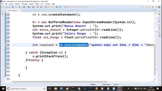 ADV. JAVA Online Tutorials || Session - 19 || by Mr. Nagoor Babu On 14-07-2019 смотреть онлайн