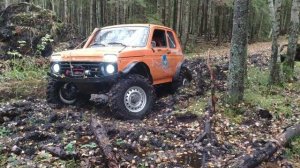 Нива на бортовых редукторах и 35» колесах