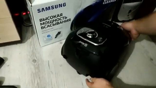 ОНЛАЙН ТРЕЙД.РУ — Видеообзор Пылесос Samsung VCJG24LV смотреть онлайн