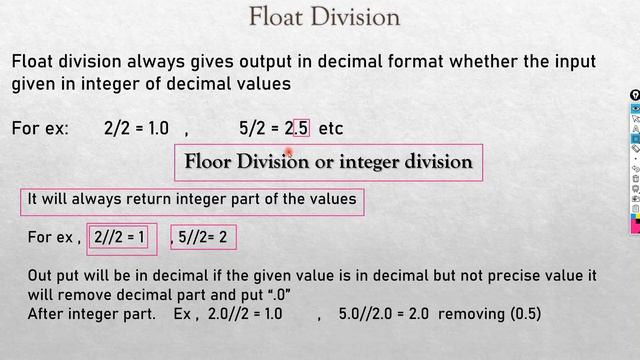 Arithmetic operators in python | Python for beginners in hindi | python operators | Digital Advice смотреть онлайн