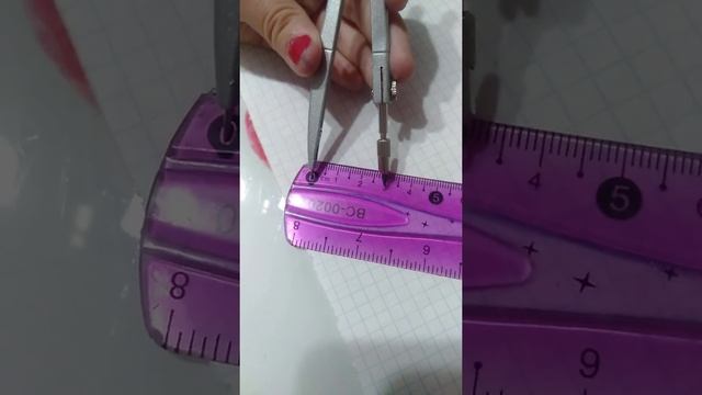 чертим окружность циркулем ♥️ смотреть онлайн