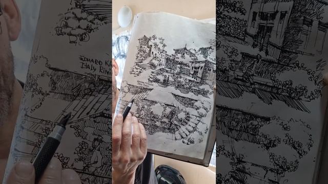 Тренировки из скетчбука рисования в перспективе и пространственного мышления. Эдуард Кичигин смотреть онлайн