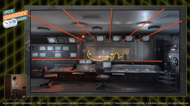 Gamedev Week 2018: Environment Art in Wolfenstein II - The New Colossus смотреть онлайн