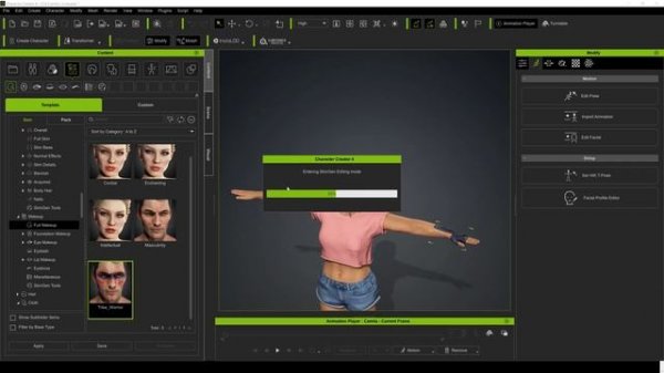 Character Creator 4 -- Easy and Powerful Game Character Creation Software