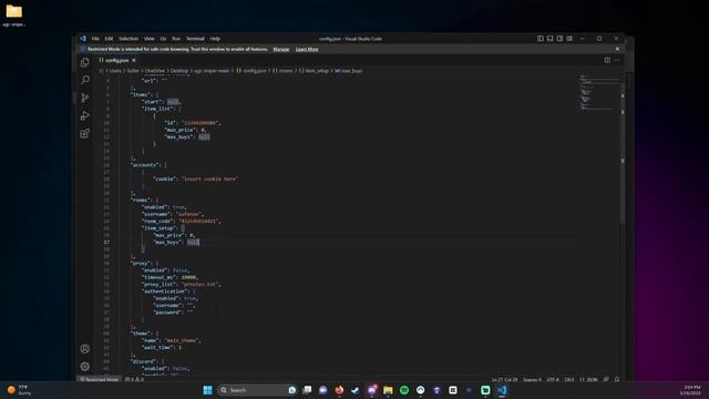 Xolo Tutorial for ugc sniper Bot! смотреть онлайн