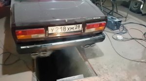 Выхлоп amg на ваз 2107