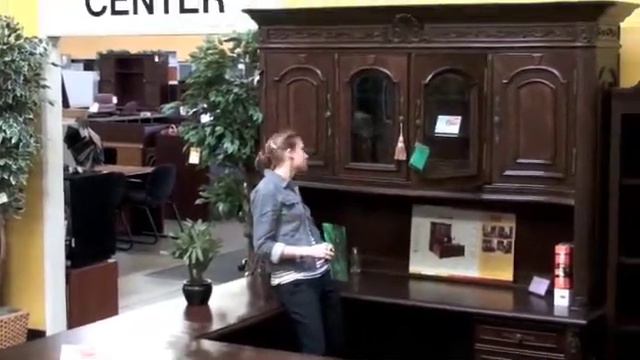 Aico Villagio Wood Executive Desk