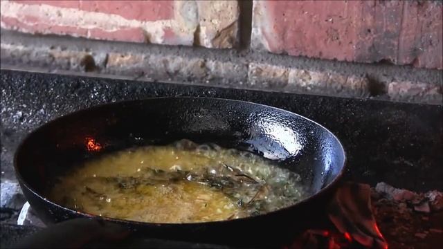 Лангустины, гребешки и кальмары на гриле