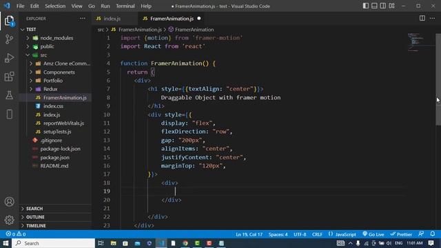 Framer Motion Tutorial: Drag Animation in React with Framer Motion смотреть онлайн