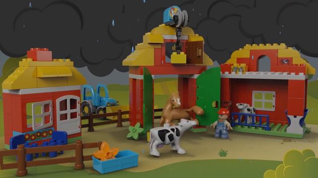 10525 Большая ферма DUPLO LEGO смотреть онлайн