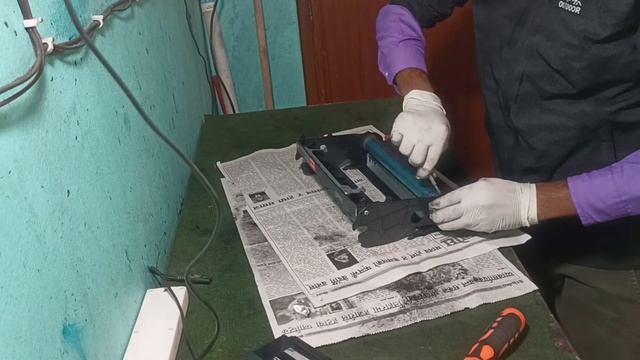 Lexmark X264, X363, X364 Certridge refill and Cleaning Idea (How to toner refill on Lexmark ) смотреть онлайн
