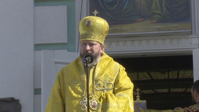 Копия Годеновского Креста в Белгороде - проповедь епископа Евфимия в день памяти святителя Иоасафа. смотреть онлайн