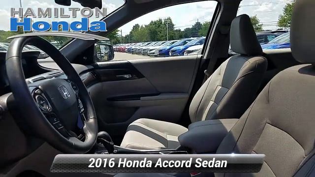 Certified 2016 Honda Accord Sedan Touring, Hamilton Township, NJ 27047P смотреть онлайн