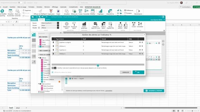 Démonstration de MyReport Builder смотреть онлайн