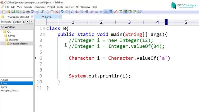 WRAPPER CLASSES in JAVA ~ #5 (valueOf primitive parameter method) смотреть онлайн