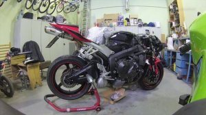 Гаражный вопрос: замена свечей и фильтра (CBR600RR 07-12)