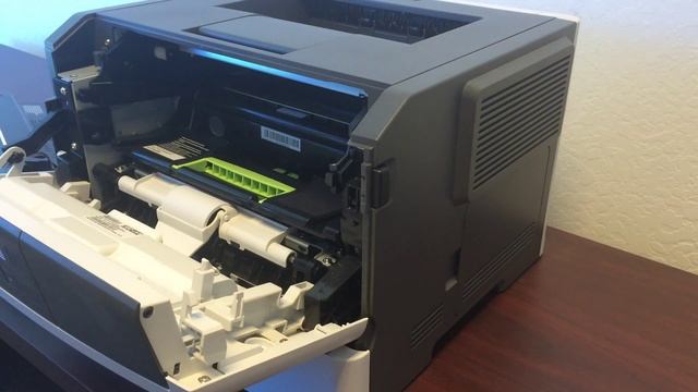 Lexmark MS510dn Printer: How to Replace the Toner Cartridge смотреть онлайн