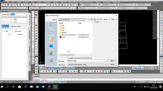 Buka file SHP di Autocad смотреть онлайн