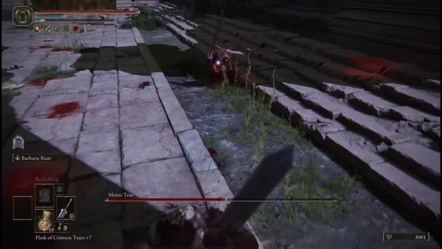 Mimic Tear Boss - Nokron, Eternal City - Silver Tear Mask - Elden Ring смотреть онлайн