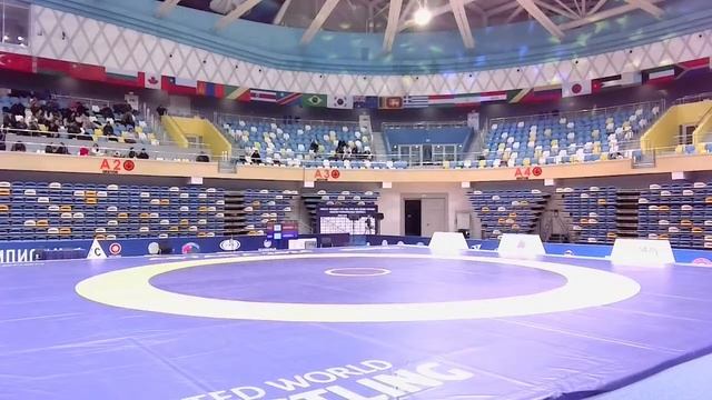 ЧРК-2024 ПО ЖЕНСКОЙ БОРЬБЕ СРЕДИ ВЗРОСЛЫХ (МАТ-С) камера-1 в г. АСТАНА 03.02.2024. смотреть онлайн