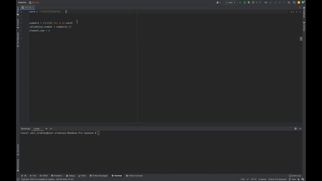 Luhn algorithm | Валидируем данные с помощью алгоритма Луна смотреть онлайн