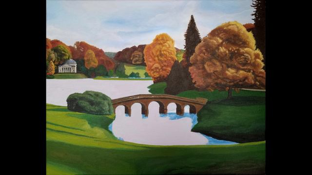 Lakeside painting from start to finish (timelapse) смотреть онлайн