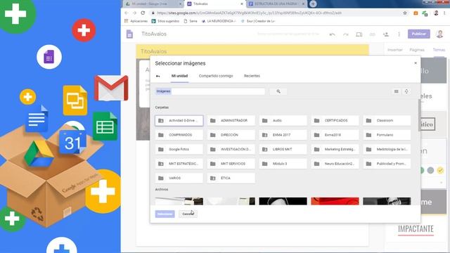 ?3 Pasos para CREAR una PÁGINA WEB Personal con GOOGLE SITES - Parte Nª 1 смотреть онлайн