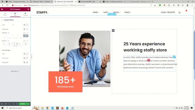 Staffy Multipurpose Wordpress theme - Tutorials - Page Builders смотреть онлайн