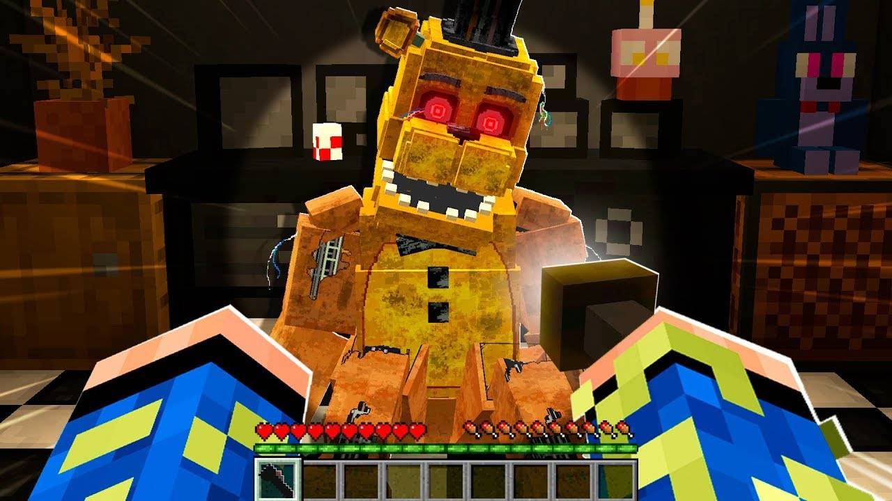 Я провёл 5 Ночей с ФРЕДДИ в Майнкрафт смотреть онлайн