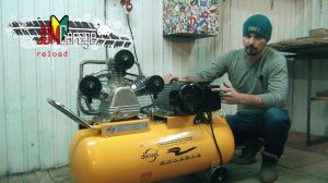 Обзор компрессора DENZEL / 3 поршня / 100 литров / 10 атмосфер / 504 литра в минуту