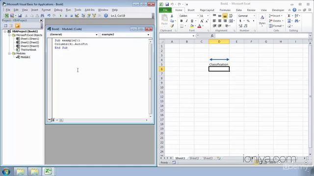 Macros & VBA Excel : Rows and columns смотреть онлайн