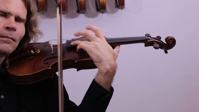 Old Bohemian violin by Anton Hausmann workshop смотреть онлайн