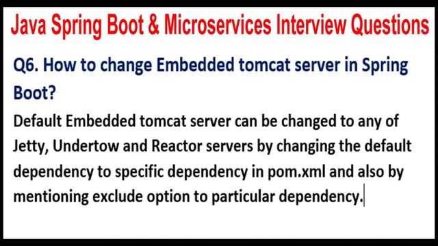Java Spring Boot & Microservices | Java Spring Boot & Microservices Interview Questions Set - 1 смотреть онлайн