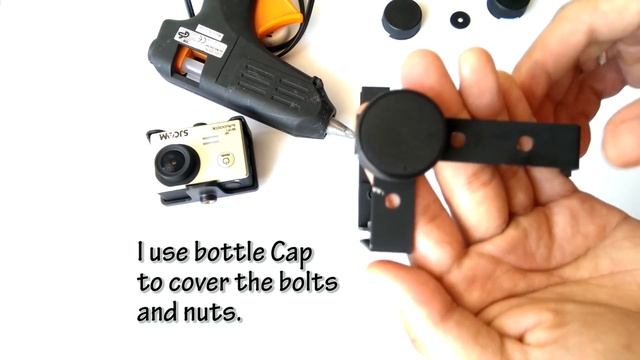 5$ Gimbal Action Camera stabilizer - homemade tutorial DIY смотреть онлайн