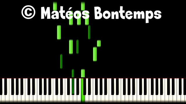 Indila - Dernière danse (extrait) 🌟🌟🌟 Piano virtuel - Matéos Bontemps смотреть онлайн