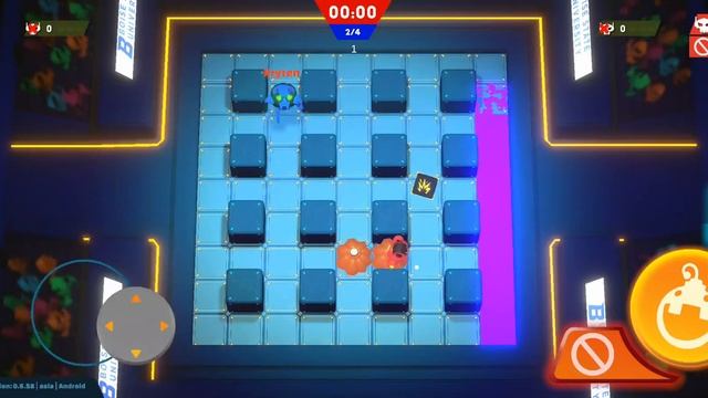 Bomb Bots Arena - Multiplayer Bomber Brawl | New Multiplayer Android Game смотреть онлайн